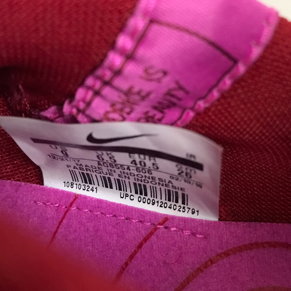 Nike Shox Gravity Wild Cherry Size 9 - Picture 7 of 7